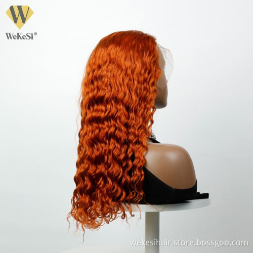 Wholesale Ombre Blonde Short Human Hair Wig Lace Front Wig Brazilian Virgin 100% Human Hair Full Lace Wig With Highlights